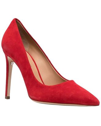 Ferragamo Pointed 110Mm Leather Pump