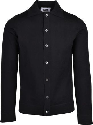 Alpha Studio Hombre, Jerseys, Negro, Talla: M