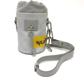 Louis Vuitton White Monogram Shoulder Bag (Pre-Owned)