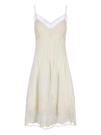 Ermanno Scervino Abito Midi In Seta