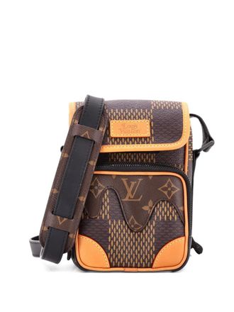 Louis Vuitton Nigo Amazone Messenger Bag Limited Edition Giant Damier and Monogram Canvas Nano crossbody bag - Brown