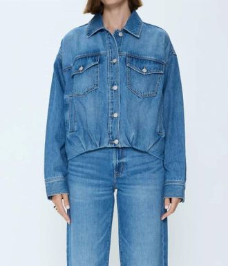 Pistola Denim Bibi Denim Jacket In Heartfelt