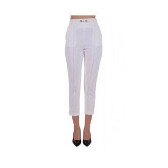 Elisabetta Franchi Mujer, Pantalones, Beige, Talla: L