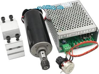 OEM Motor De Husillo, 500 W, 12-100 V Cc, 12000 Rpm, 52 Mm De Di&aacute;metro, Par M&aacute;ximo De 0,5 N&middot;m