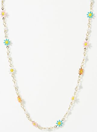 Simons Womens Little flower necklace