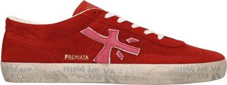 Premiata David 8102 Sneaker - Dames - Sneakers - Rood - 40 EU - Su&egrave;de - Schoenen