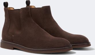 Brunello Cucinelli Suede Chelsea boots
