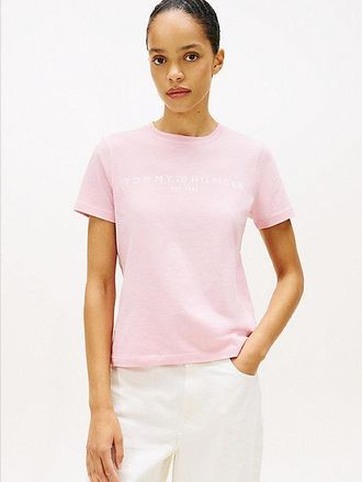 Tommy Hilfiger Camiseta de punto con cuello redondo