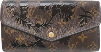 Louis Vuitton Monogram Brown Monogram Long Wallet (Bi-Fold) (Pre-Owned)