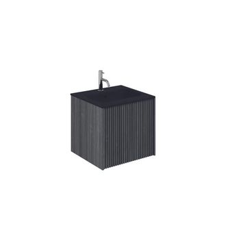 Crosswater Limit Meuble sous vasque - 50x45x46.5cm - Steelwood/Anthracite