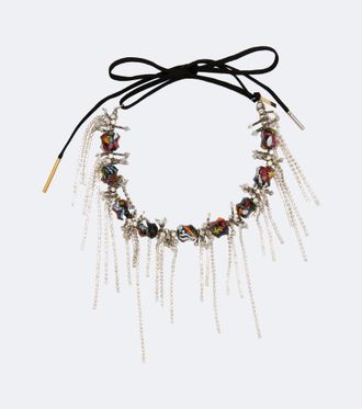 Dries Van Noten Beaded embellished necklace