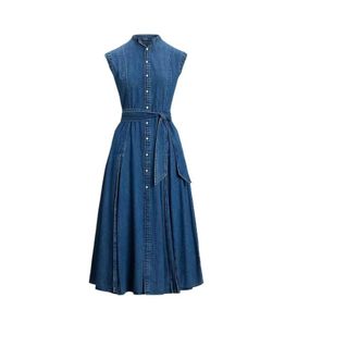Polo Ralph Lauren Kleedjes, Dames, Blauw, XS, Elegante Jurk voor Vrouwen