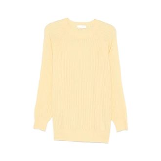 Frame Denim Cashmere Knitwear, female, Yellow, Size: XS Cashmere Sunbeam Sweater