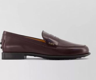 Tod's leather loafers