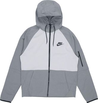 Nike Mens Nike Tech-Pack Zipper Drawstring Hood Casual Jacket Gray DD5285-077