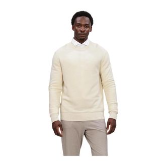 HUGO BOSS Truien & Vesten, Heren, Beige, 2Xl, Katoen, H-Imberto Sweater