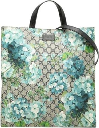 Gucci Pre-owned Gucci Blooms Convertible Tote - Dames - Pre-owned - Veelkleurig - Maat: ONE Size Leer