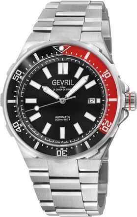 Gevril Group Ticonic Automatic Black Dial Mens Watch 48991B