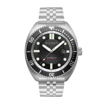 Duxot Tortuga Automatic Black Dial Mens Watch DX-2026-11
