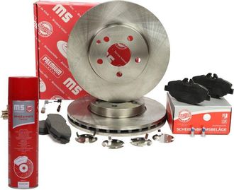 OEM Juego De Discos Y Pastillas De Freno Delantero Mercedes-benz Clase E (w211), Plataforma/chasis (vf211)