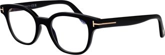 Tom Ford FT6130-B Black Acetate Eyeglasses - Black