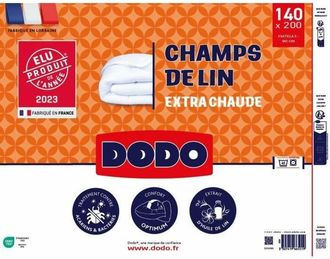 Dodo Dodo - Edred&oacute;n 140x200 Cm Champs De Lin - C&aacute;lido - 450g/m&sup2; - Edred&oacute;n Individual - Suave Y C&aacute;lido - Antihongos Antibacteriano
