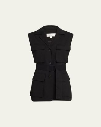 A.L.C. Cameron Belted Utility Vest