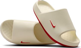 Nike Mens Calm (Georgia) College Slides in White | IM3250-100