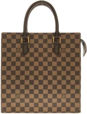 Louis Vuitton Pre-owned Tote Bags, female, Brown, Size: ONE SIZE Pre-owned Damier Canvas Tote Bag
