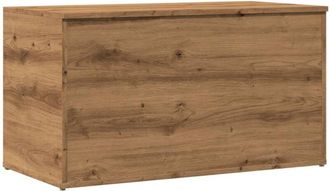 vidaXL Storage Chest Artisan Oak 84x42x46 cm Engineered Wood Vidaxl