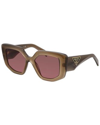 Prada Womens Pr14zs 50Mm Sunglasses