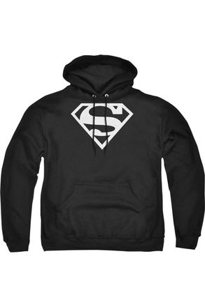 Gildan Superman Logo Adult Pull Over Hoodie / Hooded Sweatshirt