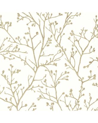 Brewster Home Fashions A-Street Prints Koura Cream Budding Branches Wallpaper