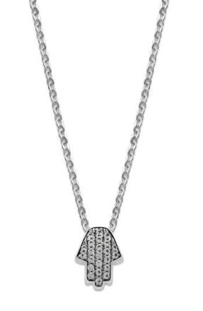 Samuel B. White Topaz Hamsa Pendant Necklace at Nordstrom Rack