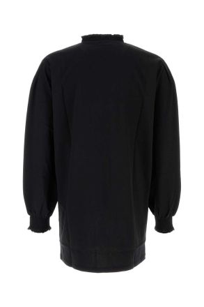 Random Identities Mens Black Cotton T-Shirt Exterior: Organic