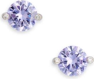Kate Spade New York brilliant statements duo prong stud earrings in Light Amethyst at Nordstrom Rack
