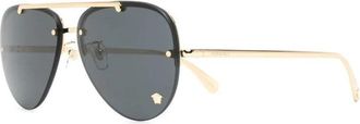 Versace Pilotzonnebril - Dames - Zonnebrillen - Geel - 60 MM - Accessoires