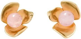 Kate Spade New York gilded garden stud earrings in Blush at Nordstrom