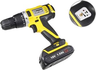 Trade Shop Trade Shop - Trapano Avvitatore Cordless Doppia Batteria Litio 18v Led Indicator Batteria