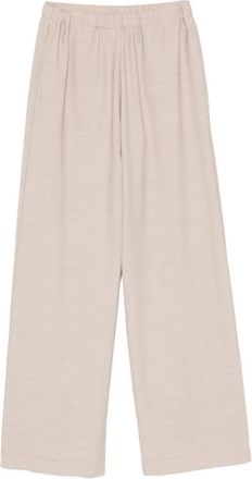 Fabiana Filippi Elasticated-waistband Straight-leg Trousers