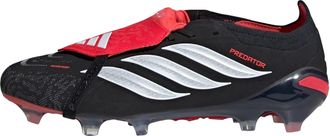 adidas Predator Elite Fold-Over Tongue FG Black White Lucid Red JS0375