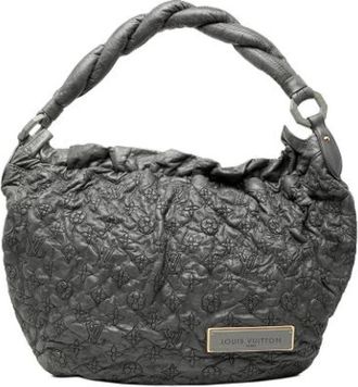 Louis Vuitton Pre-owned Olympe Nimbus - Dames - Vintage Schoudertas - Grijs - ONE Size - Leer - Vintage