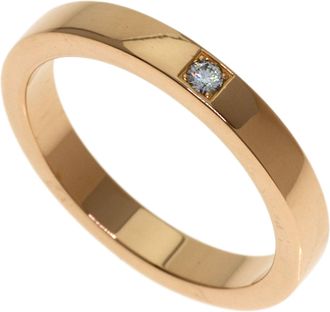 Bulgari Pink Gold (18K) Band Ring (Pre-Owned)