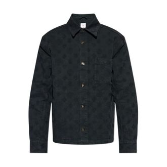 Casablanca Heren, Overhemden, Zwart, Maat: M Denim