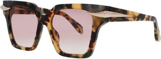 Roberto Cavalli Unisex Pink Rectangular Sunglasses RCSRC002M0AGG