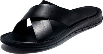 Generic Womens Slippers Leather Slippers Summer Hotel Beach Summer Shoes Slip On Light Flats Male Flip Flops