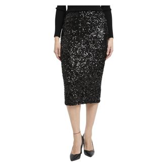 Marella Rennes Longuette Skirt - female - Marella - Midi Skirts - Black - S - Skirts