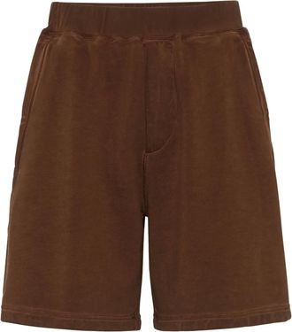 Dsquared2 Shorts con stampa - Marrone
