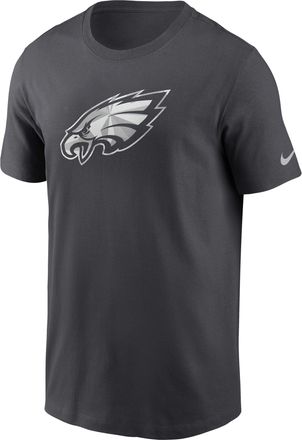 Nike Philadelphia Eagles Fractal Logo Nike Mens NFL T-Shirt in Grey | NP9906F86-XER