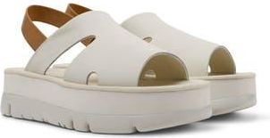 Camper Oruga Up Platform Sandal in White Natural at Nordstrom Rack, Size 41